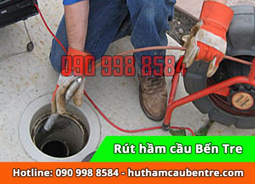 Thông cống nghẹt Mỏ Cày Nam uy tín nhanh gọn BH 3 năm