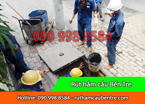 Nạo vét hố ga Huyện Ba Tri giá rẻ chất lượng BH 24 tháng