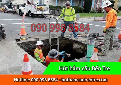 Nạo vét hố ga Huyện Giồng Trôm quy trình xử lý hiện đại ra sao?